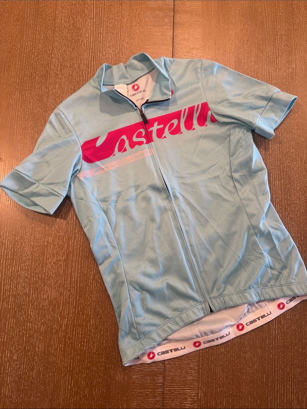 Castelli Turquoise & Pink Women’s Cycling Jersey